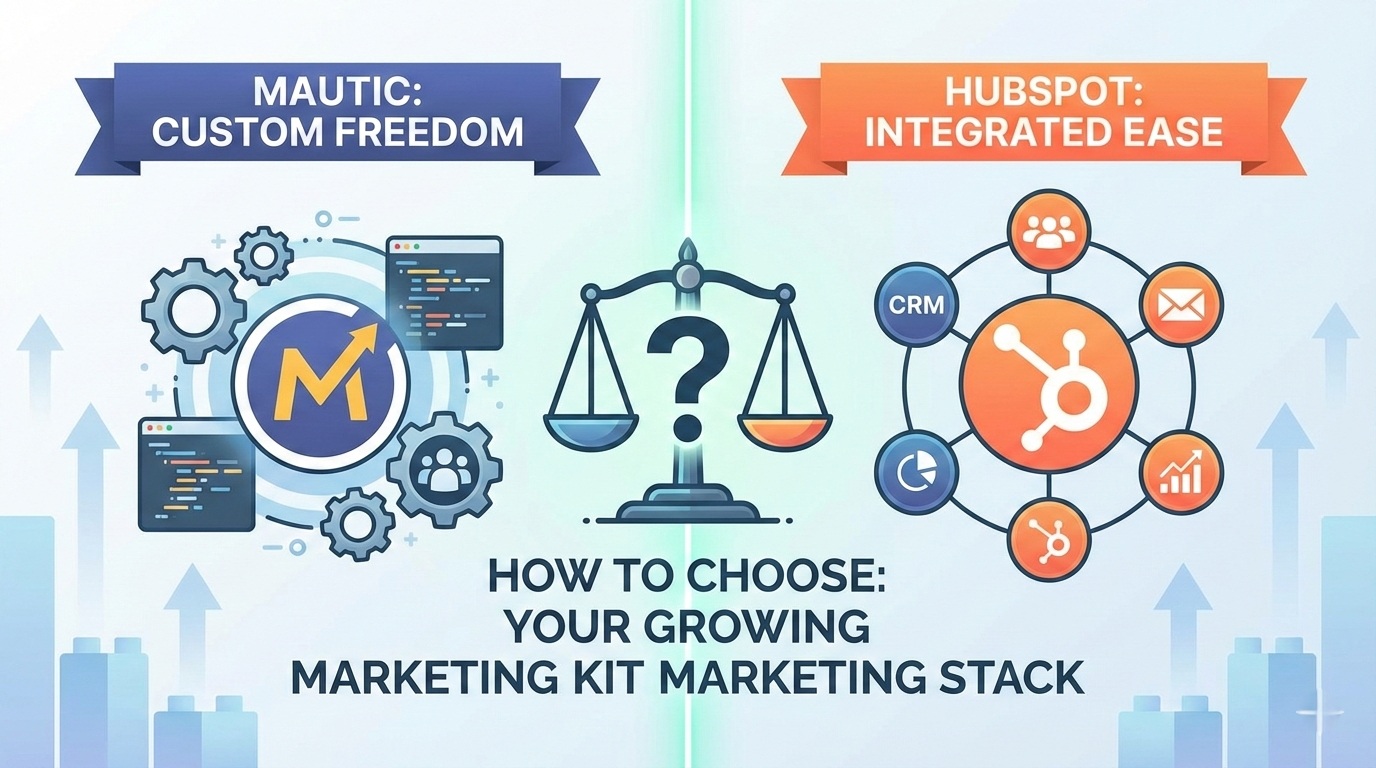 How to Choose Between Mautic and HubSpot for Your Growing Marketing Stack How to Choose Between Mautic and HubSpot for Your Growing Marketing Stack